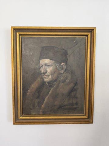 Charles F.Vuillermet (1849-1918), Kring van - Portrait of an