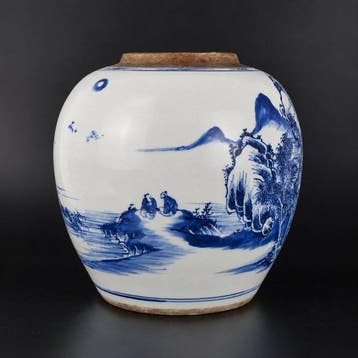 Vaas - Porselein - China - Qing Dynastie (1644-1911)