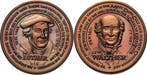 Brons medaille ohne Jahr (21 Jhd) Reformation-ereignisse..., Verzenden