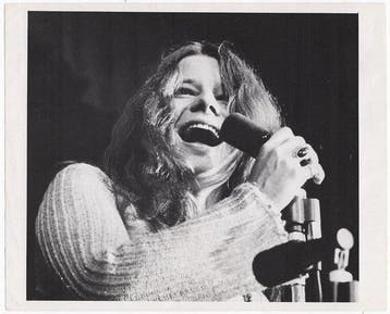 Elliot Landy - Janis Joplin performing live in 1975
