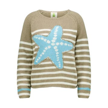 Princess goes Hollywood • gestreepte zeester trui • 36, Kleding | Dames, Princess goes Hollywood, Bruin, Verzenden, Nieuw