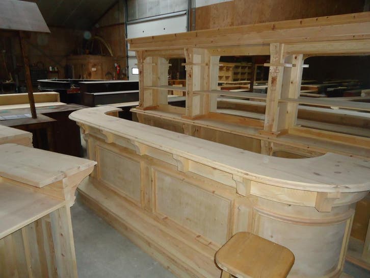 togen bar cafetoog barmeubel mancave toog 200 stuks in stock, Huis en Inrichting, Barren, Nieuw