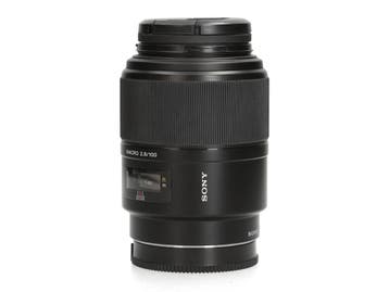 Sony SAL 100mm f/2.8 Macro - Macrolens - 1 jaar garantie, Ophalen of Verzenden, Zo goed als nieuw