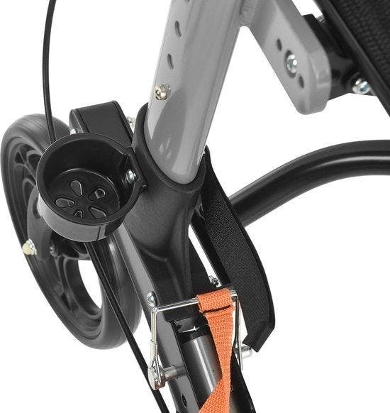 Veiling - Opvouwbare Rollator - Incl. zitje & boodschappenta, Diversen, Rollators