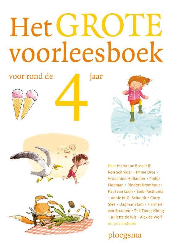 Het grote voorleesboek voor rond de 4 jaar / Ploegsma, Boeken, Kinderboeken | Baby's en Peuters, Gelezen, Verzenden