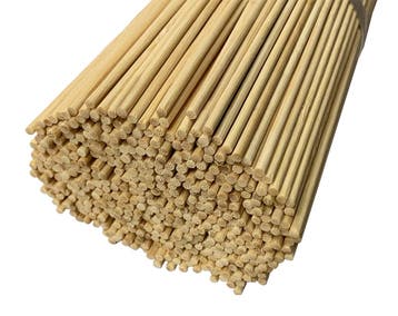 Set van 1000 lange bamboestokken (3 mm x 50 cm, aan één kan, Verzenden, Nieuw