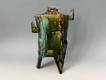 Hyakudo-gama  (Mashiko) - Shugo Takauchi  (b. 1937) -