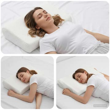 vidaXL Slapen kussen 57 x 37 x 11,5 cm Medium Traagschuim, Verzenden, Nieuw