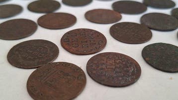 Nederland. Munten uit 17e en 18e eeuw Lot 30 stuks (Zonder