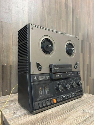 Philips - N 4504 3-Motor, 3-Head 4-Track Stereo Reel-to-reel, Nieuw