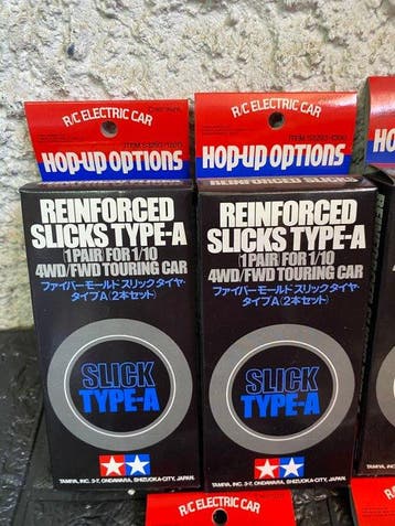 Tamiya - Speelgoed Reinforced Slicks Type-A / Super Slicks /, Hobby en Vrije tijd, Nieuw