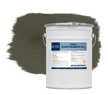 Wixx Schuttingbeits UV+ Grijs 5L, Doe-het-zelf en Bouw, Verzenden, Nieuw, Grijs