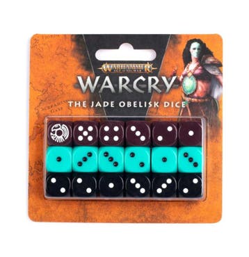 Warhammer Warcry the jade obelisk dice (warhammer nieuw), Ophalen of Verzenden