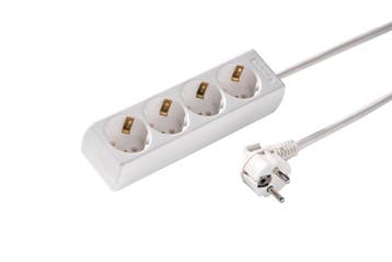 Martin Kaiser 4-Weg Desktop Verlengsnoer Met 1.5m Kabel, Verzenden