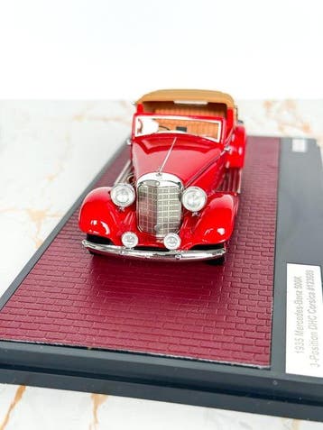 Modelauto - Matrix 1:43 scale Mercedes-Benz 500K Corsica, Nieuw