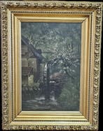 Adele Geisthövel (XIX-XX) - Mühle am Bach, Antiek en Kunst