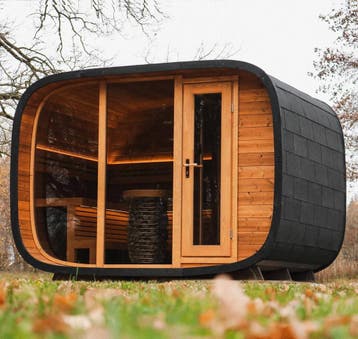 Sauna extérieur / Sauna tonneau promotions de SuperSauna, Sport en Fitness, Sauna, Verzenden, Nieuw, Fins of Traditioneel, Complete sauna