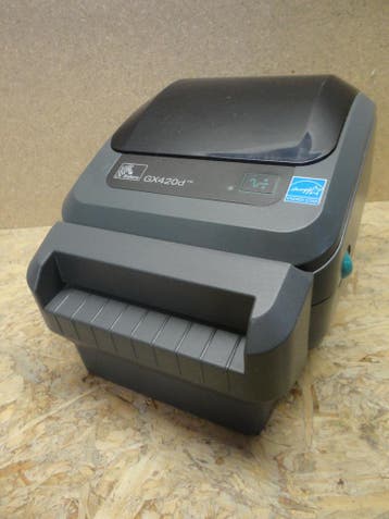 Zebra GX420d Barcode Label Printer USB + Cutter, Ophalen of Verzenden, Gebruikt, Zebra