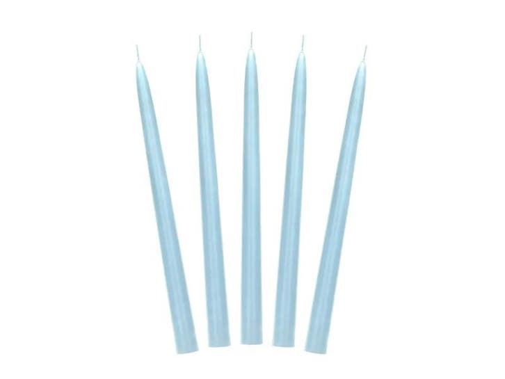 Kaarsen Blauw 24cm 10st, Hobby & Loisirs créatifs, Articles de fête, Envoi