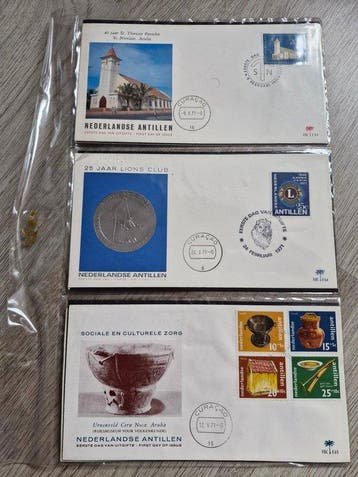 Nederlandse Antillen 1963/1994 - Verzameling 265 eerste dag, Gestempeld