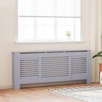 vidaXL Radiatorombouw 205 cm MDF grijs, Verzenden, Nieuw