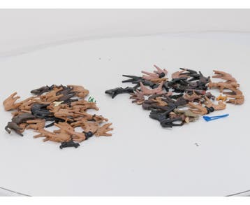 Playmobil 2x assortiment dieren 17 grote & 8 kleine diere..., Hobby en Vrije tijd, Ophalen of Verzenden, Gebruikt