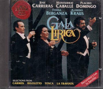 José Carreras, Montserrat Caballé, Placido Domingo, Teresa B, Verzenden, Gebruikt