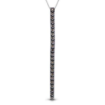 Hanger - 18 karaat Witgoud - 0.23ct. tw. Diamant