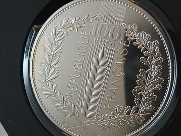 France. 100 Euro 2021 Laurier (Sans prix de réserve)