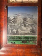 Wandklok - Hout, Glas - 1850-1900 - Bristol Brass and Clocks