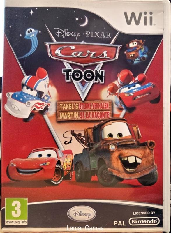 Disney Cars Toon Takels sterke verhalen (wii tweedehands, Consoles de jeu & Jeux vidéo, Consoles de jeu | Nintendo Wii, Enlèvement ou Envoi