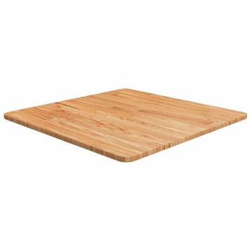 vidaXL Tafelblad vierkant 60x60x1,5 cm massief eiken, Verzenden
