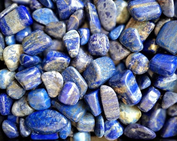 Lapis Lazuli Getrommeld- 2.05 kg, Collections, Minéraux & Fossiles