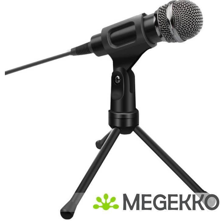 Equip 245341 microfoon Zwart Tafelmicrofoon, Informatique & Logiciels, Ordinateurs & Logiciels Autre, Envoi