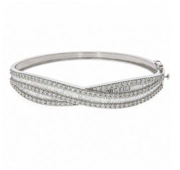 Armband Platina - 8.15ct. tw. - Diamant - Natural 222 stuks