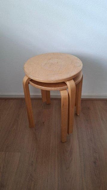 IKEA - Kruk (2) - Frosta - Hout