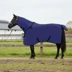 vidaXL Paardendeken Marineblauw 115 cm Polyester, Dieren en Toebehoren, Paarden en Pony's | Overige Paardenspullen, Verzenden