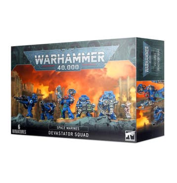 Space Marine Devastator Squad (Warhammer Nieuw), Ophalen of Verzenden, Nieuw