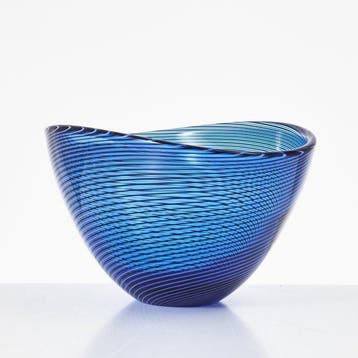 Murano - Seguso Viro - Kom - Glas - Ondertekend