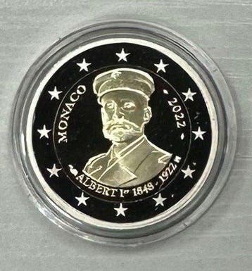 Monaco. 2 Euro 2022 Albert Ier Proof