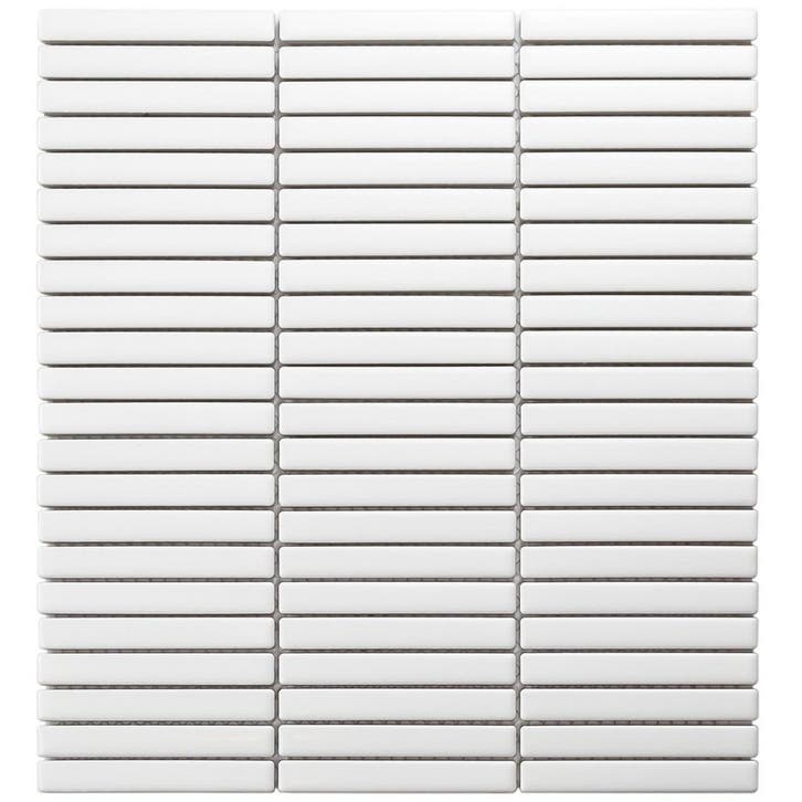 Wand Mozaïek Tegels Kitkat Factory Keramiek Wit Mat - Mat.., Doe-het-zelf en Bouw, Tegels, 20 tot 40 cm, 20 tot 40 cm, 10 m² of meer