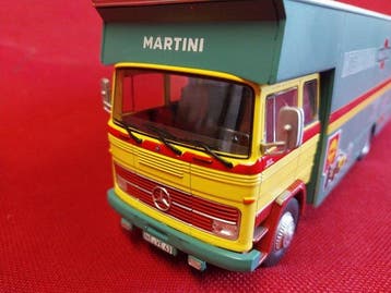 IXO 1:43 - Camion miniature - Mercedes LP 911 Martini Racing, Nieuw