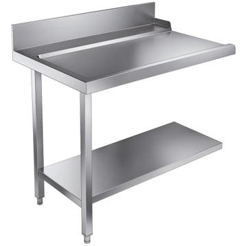 Afvoertafel (Links) | RVS | Bodemschap | Achteropstand |, Verzenden, Nieuw in verpakking