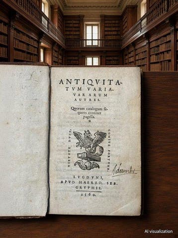 G. Nanni - Antiquitatum Variarum Autres - 1560