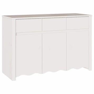 Dressoir Grenen | Tweede kansje | OP = OP, Huis en Inrichting, 100 tot 150 cm, Verzenden, Zo goed als nieuw, Grenenhout