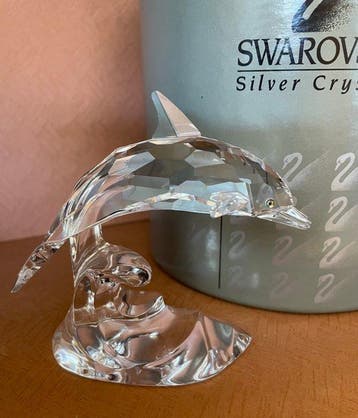 Swarovski - Beeldje - Dolfijn - Boxed - Kristal
