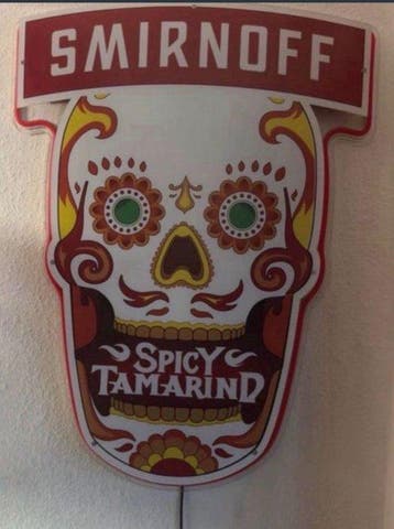 Smirnoff Pittige Tamarinde - diageo - Lichtbord - acryl
