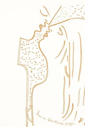 Jean Cocteau (1889-1963) - Kiss, Antiquités & Art