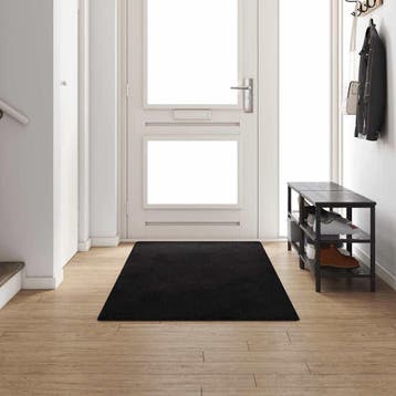 vidaXL Tapijt Loper Zwart 100 x 300 cm 100% Polypropyleen, Verzenden, Nieuw