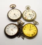 Antique incl. Chrono Barreau Rodez, Art Deco - (Lot of 4 x, Antiek en Kunst